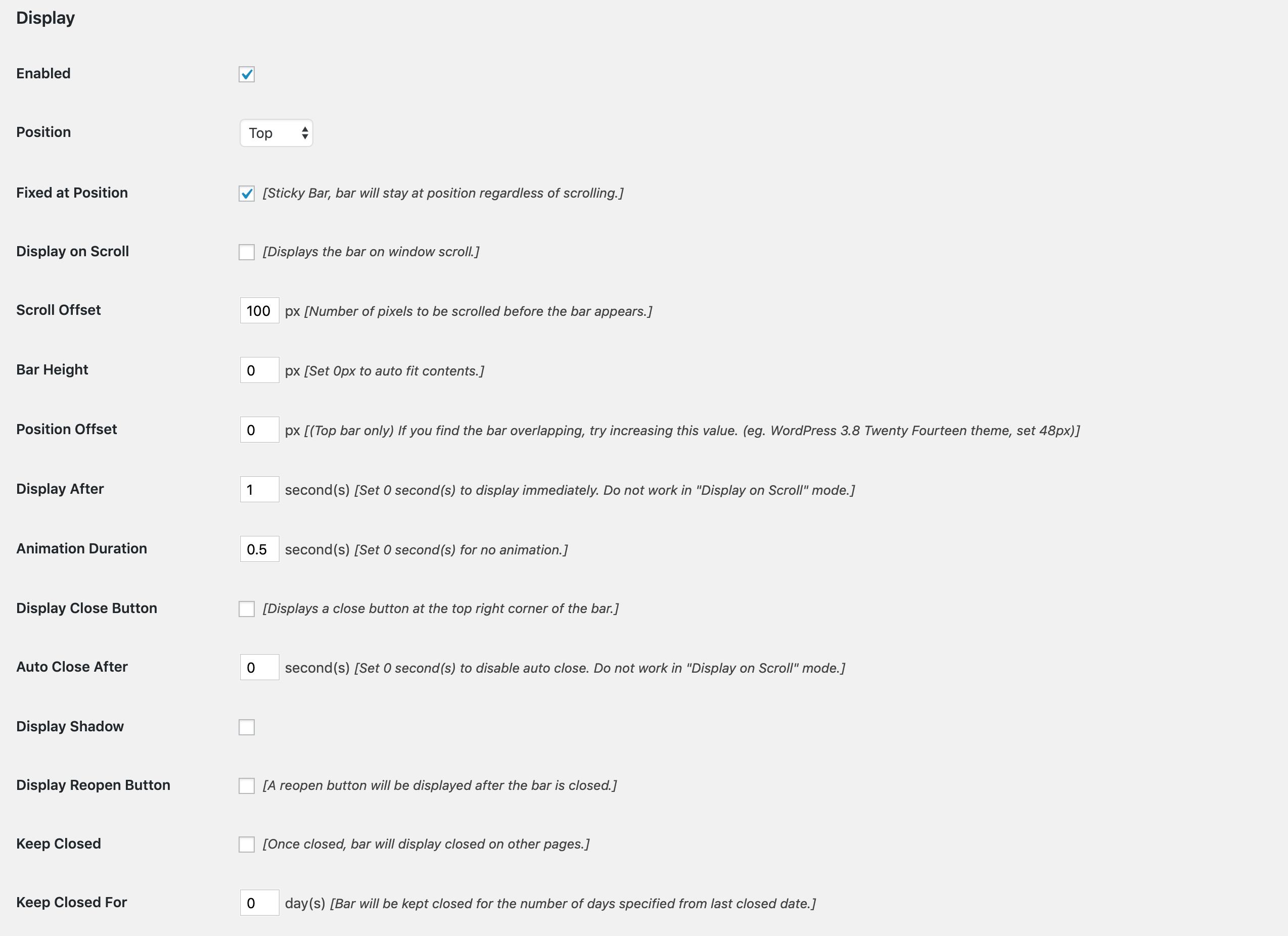 Wordpressサイトのコンバージョンアップが見込めるwpfront Notification Barプラグインの使い方