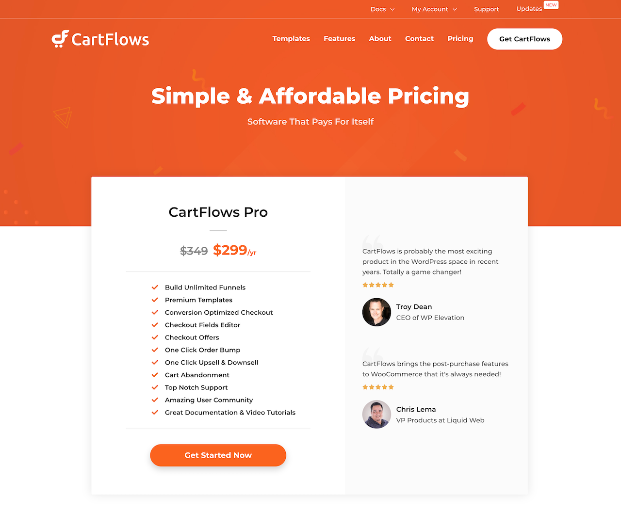 CartFlows Proの公式サイト